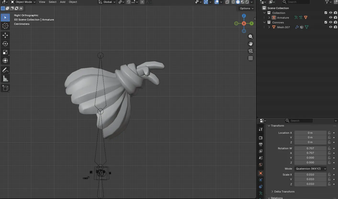 Press Shift+A to create a bone where the cursor is.